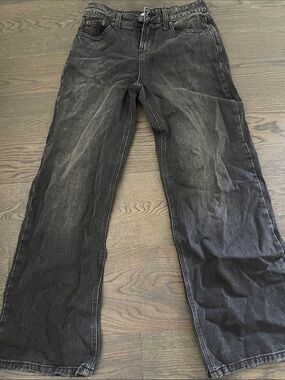 refuge Washed Black Relaxed Fit Jeans